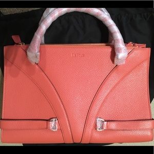 Coral Le Vian Gladiator Tote